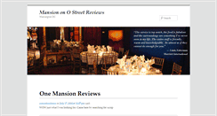 Desktop Screenshot of mansionreviews.com
